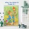 Peter Rabbit Digs in Garden inspired by Beatrix Potter Counted Cross Stitch Pattern